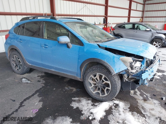 2016 Subaru Crosstrek Premium with VIN JF2GPABC6G9296933, listed as a IAAI auction lot 41605461 with 102,202 mi miles. Bid and sale history available at carsss.com. Image 1.