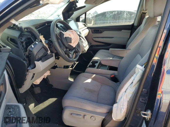 2020 Honda Odyssey EX with VIN 5FNRL6H53LB071314, listed as a Copart auction lot 46994745 with Not Provided miles and Salvage Title. Bid and sale history available at DreamBid. Image 7.