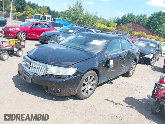 2008 Lincoln MKZ with VIN 3LNHM28T48R653634, listed as a IAAI auction lot 40198676 with 119,586 mi miles and . Bid and sale history available at carsss.com. Image 2.