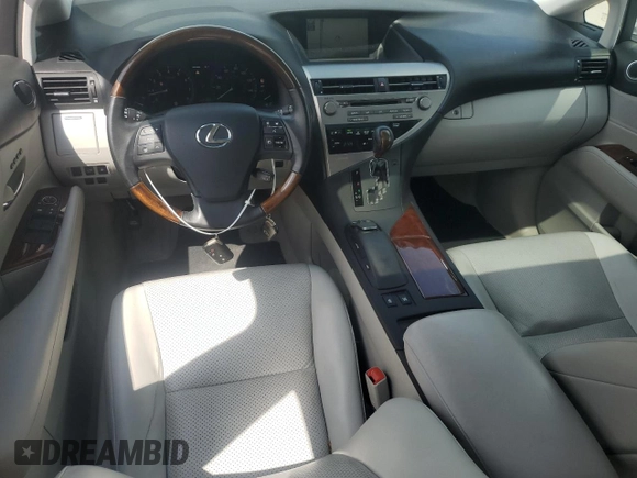 2010 Lexus RX 350 with VIN 2T2BK1BA7AC013300, listed as a Copart auction lot 53791255 with 142,380 mi miles and Salvage Title. Bid and sale history available at DreamBid. Image 8.