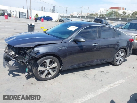 2019 Kia Optima LX with VIN 5XXGT4L39KG290775, listed as a IAAI auction lot 42034654 with 79,442 mi miles. Bid and sale history available at carsss.com. Image 14.