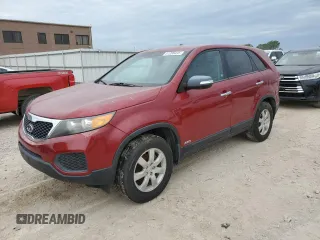2011 Kia Sorento LX with VIN 5XYKTCA13BG024265, listed as a Copart auction lot 61288435 with 218,133 mi miles and Clean title. Bid and sale history available at DreamBid. Image 1.