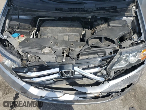 2016 Honda Odyssey SE with VIN 5FNRL5H36GB144433, listed as a Copart auction lot 48898755 with 192,442 mi miles and Salvage Title. Bid and sale history available at DreamBid. Image 14.