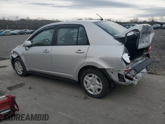 2011 Nissan Versa 1.8 S with VIN 3N1BC1AP7BL368878, listed as a Copart auction lot 53955465 with 135,693 mi miles and Salvage Title. Bid and sale history available at carsss.com. Image 2.