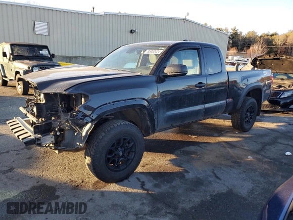 2021 Toyota Tacoma SR with VIN 3TYSX5EN9MT005100, listed as a Copart auction lot 85952424 with 85,824 mi miles and Salvage title. Bid and sale history available at DreamBid. Image 1.