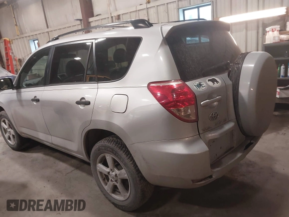 2007 Toyota RAV4 with VIN JTMBK33V375018923, listed as a IAAI auction lot 41659781 with 252,349 mi miles. Bid and sale history available at carsss.com. Image 3.