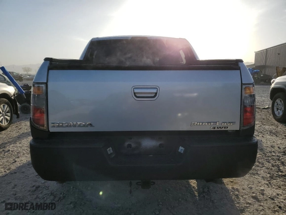 2008 Honda Ridgeline RTS with VIN 2HJYK16498H521444, listed as a Copart auction lot 52504555 with 188,342 mi miles and Clean Title. Bid and sale history available at carsss.com. Image 6.