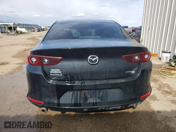 2024 Mazda 3 S Preferred with VIN 3MZBPACM2RM436753, listed as a Copart auction lot 42566625 with 5,566 mi miles and Clean Title. Bid and sale history available at DreamBid. Image 6.