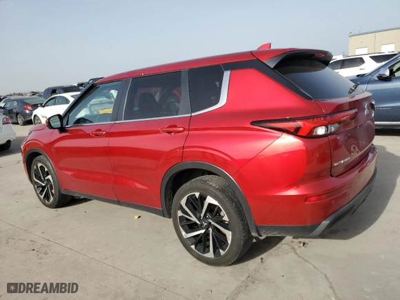 2023 Mitsubishi Outlander SE with VIN JA4J3UA82PZ056982, listed as a Copart auction lot 48253215 with 28,436 mi miles and Salvage Title. Bid and sale history available at carsss.com. Image 2.