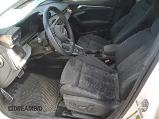 2023 Audi A3 Progressiv z VIN WAULUCGY0PA097524, wystawiony jako Copart lot #49380855 z przebiegiem 57 615 mil mil oraz Tytuł czysty. Historia ofert i sprzedaży dostępna na DreamBid. Obrazek 7.