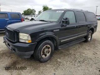 2003 Ford Excursion Limited z VIN 1FMNU42SX3EA92060, wystawiony jako Copart lot #58621835 z przebiegiem 158 157 mil mil oraz Tytuł czysty. Historia ofert i sprzedaży dostępna na DreamBid. Obrazek 1.
