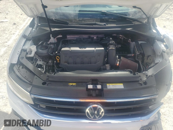 2022 Volkswagen Tiguan SE R-Line Black with VIN 3VVCB7AX8NM009403, listed as a Copart auction lot 52720885 with 74,063 mi miles and Salvage title. Bid and sale history available at DreamBid. Image 12.