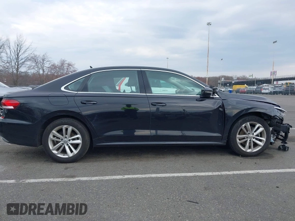 2020 Volkswagen Passat 2.0T SE with VIN 1VWSA7A32LC008611, listed as a IAAI auction lot 41912651 with 104,014 mi miles. Bid and sale history available at carsss.com. Image 13.
