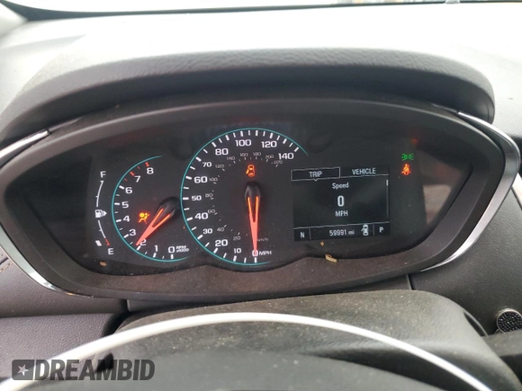 2021 Chevrolet Trax LT with VIN KL7CJLSM1MB370568, listed as a Copart auction lot 44512905 with 59,991 mi miles and Salvage Title. Bid and sale history available at carsss.com. Image 9.