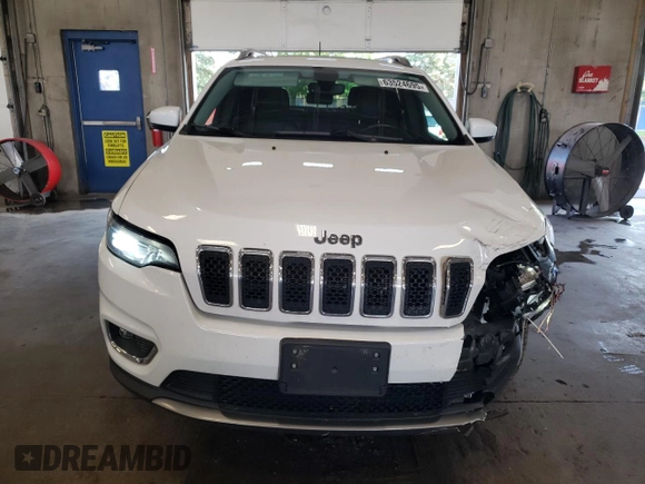 2019 Jeep Cherokee Limited with VIN 1C4PJMDX0KD480367, listed as a Copart auction lot 63524695 with 62,037 mi miles and Salvage title. Bid and sale history available at DreamBid. Image 5.