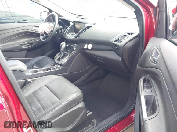 2014 Ford Escape Titanium with VIN 1FMCU9J95EUB05518, listed as a IAAI auction lot 41734025 with 188,243 mi miles. Bid and sale history available at carsss.com. Image 5.