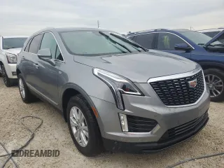 2024 Cadillac XT5 FWD Luxury with VIN 1GYKNAR41RZ741993, listed as a Copart auction lot 79729624 with Not provided miles and Salvage title. Bid and sale history available at DreamBid. Image 4.