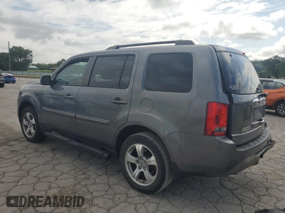 2013 Honda Pilot EX-L with VIN 5FNYF4H62DB061360, listed as a Copart auction lot 64171285 with 115,185 mi miles and Salvage title. Bid and sale history available at DreamBid. Image 2.