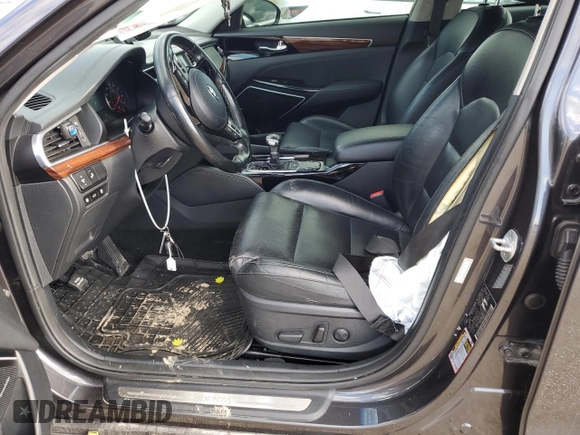 2017 Kia Cadenza Premium with VIN KNALC4J19H5046778, listed as a Copart auction lot 73368674 with 134,039 mi miles and Salvage Title. Bid and sale history available at carsss.com. Image 7.