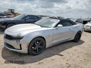 2019 Chevrolet Camaro 1LT with VIN 1G1FB3DS5K0119756, listed as a Copart auction lot 59923005 with 112,899 mi miles and Salvage title. Bid and sale history available at DreamBid. Image 1.