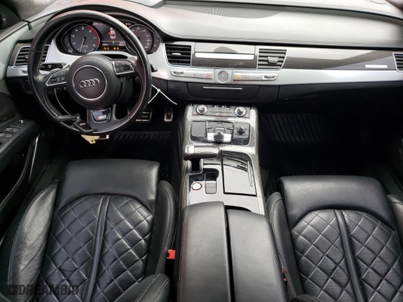 2017 Audi S8 plus with VIN WUAJ5AFD4HN900519, listed as a Copart auction lot 38093684 with NaN miles and Clean Title. Bid and sale history available at carsss.com. Image 8.
