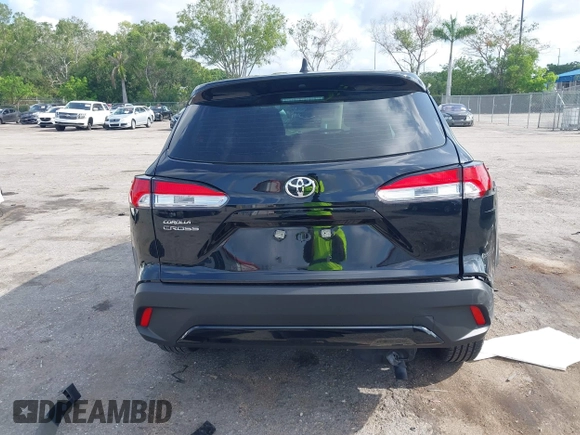 2024 Toyota Corolla Cross L with VIN 7MUAAAAG7RV101166, listed as a IAAI auction lot 42374340 with 11,213 mi miles and . Bid and sale history available at DreamBid. Image 16.