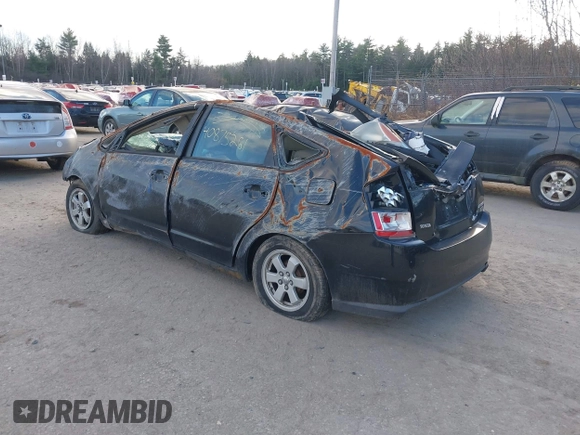 2006 Toyota Prius with VIN JTDKB20U163168898, listed as a IAAI auction lot 40875261 with Not Provided miles. Bid and sale history available at carsss.com. Image 3.