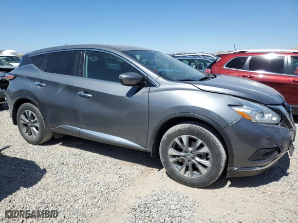 2017 Nissan Murano SL with VIN 5N1AZ2MH9HN171944, listed as a Copart auction lot 69045184 with 52,217 mi miles and Salvage Title. Bid and sale history available at carsss.com. Image 4.