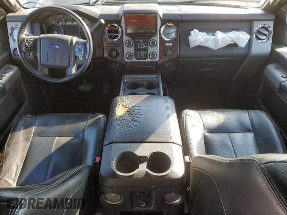 2013 Ford F-350 Platinum with VIN 1FT8W3BT2DEB31868, listed as a Copart auction lot 64460155 with 118,516 mi miles and Salvage title. Bid and sale history available at DreamBid. Image 8.