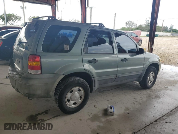 2007 Ford Escape XLS with VIN 1FMYU02Z37KB35521, listed as a Copart auction lot 76533554 with 142,762 mi miles and Salvage Title. Bid and sale history available at carsss.com. Image 3.