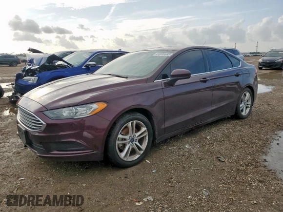 2018 Ford Fusion SE with VIN 3FA6P0HD9JR149785, listed as a Copart auction lot 64038685 with 143,951 mi miles and Clean title. Bid and sale history available at DreamBid. Image 1.