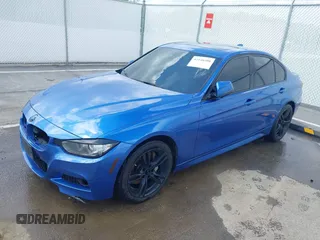 2015 BMW 3 Series 328i xDrive with VIN WBA3B3C57FJ985025, listed as a IAAI auction lot 42140398 with 134,643 mi miles and . Bid and sale history available at DreamBid. Image 2.