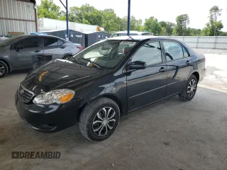 2005 Toyota Corolla CE with VIN 1NXBR32E25Z504666, listed as a Copart auction lot 60247235 with 154,284 mi miles and Salvage title. Bid and sale history available at DreamBid. Image 1.