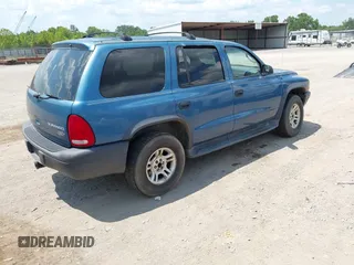 2003 Dodge Durango Sport with VIN 1D4HS38N53F550619, listed as a IAAI auction lot 42822205 with 196,809 mi miles and . Bid and sale history available at DreamBid. Image 4.