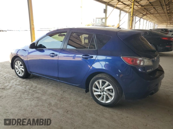 2013 Mazda 3 i Touring with VIN JM1BL1LP8D1795944, listed as a Copart auction lot 60702835 with 117,959 mi miles and Salvage title. Bid and sale history available at DreamBid. Image 2.