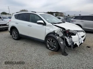 2017 Toyota RAV4 Hybrid Limited with VIN JTMDJREV7HD122608, listed as a Copart auction lot 47960945 with 71,140 mi miles and Salvage Title. Bid and sale history available at carsss.com. Image 4.