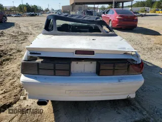 1987 Ford Mustang with VIN 1FABP40E6HF228235, listed as a Copart auction lot 76833284 with 95,222 mi miles and Salvage title. Bid and sale history available at DreamBid. Image 6.