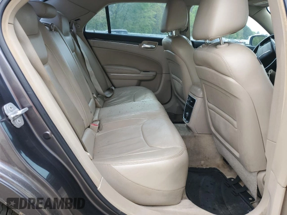 2014 Chrysler 300 with VIN 2C3CCAAG0EH231106, listed as a Copart auction lot 51050095 with 177,775 mi miles and Salvage Title. Bid and sale history available at carsss.com. Image 10.