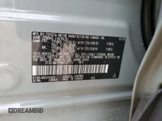 2021 Toyota RAV4 XLE Premium with VIN 2T3C1RFV5MW122775, listed as a Copart auction lot 53689075 with 69,358 mi miles and Salvage title. Bid and sale history available at DreamBid. Image 14.