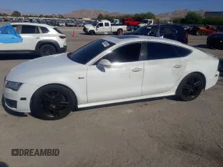 2014 Audi A7 3.0 Premium Plus with VIN WAUWGAFC8EN046308, listed as a Copart auction lot 68668194 with 149,600 mi miles and Salvage Title. Bid and sale history available at carsss.com. Image 1.