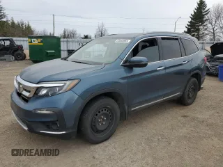 2021 Honda Pilot Touring 7-Passenger z VIN 5FNYF6H62MB504571, wystawiony jako Copart lot #53855865 z przebiegiem Nie podano mil oraz Czysty tytuł • Clean title. Historia ofert i sprzedaży dostępna na DreamBid. Obrazek 1.