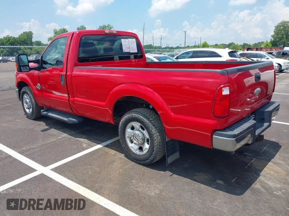 2011 Ford F-250 XL with VIN 1FTBF2AT3BEC34229, listed as a IAAI auction lot 42595342 with 273,630 mi miles and . Bid and sale history available at DreamBid. Image 3.