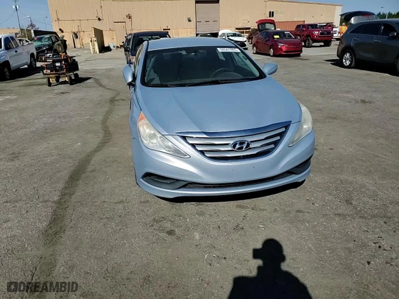 2014 Hyundai Sonata GLS with VIN 5NPEB4AC3EH822057, listed as a Copart auction lot 50547465 with 212,007 mi miles and Salvage Title. Bid and sale history available at carsss.com. Image 10.