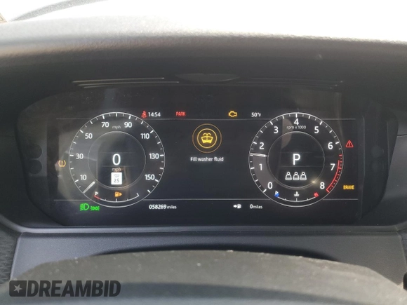 2019 Land Rover Range Rover Velar S with VIN SALYB2EX4KA780332, listed as a Copart auction lot 56699965 with 58,269 mi miles and Clean Title. Bid and sale history available at DreamBid. Image 9.