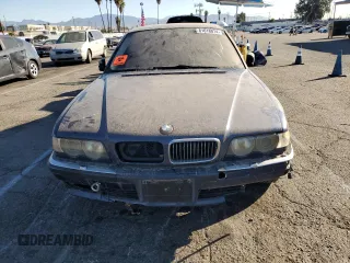 2001 BMW 7 Series 740iA with VIN WBAGG83441DN88645, listed as a Copart auction lot 81618074 with 0 mi miles and Clean Title. Bid and sale history available at carsss.com. Image 5.