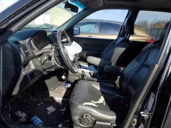 2005 Honda CR-V EX SE with VIN JHLRD789X5C056060, listed as a Copart auction lot 46157125 with 0 mi miles and Salvage Title. Bid and sale history available at carsss.com. Image 7.