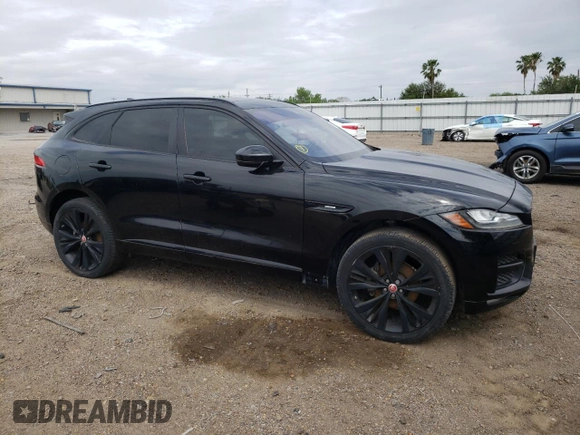 2017 Jaguar F-Pace 20d R-Sport with VIN SADCL2BN4HA094578, listed as a Copart auction lot 45668693 with 107,629 mi miles and . Bid and sale history available at DreamBid. Image 4.