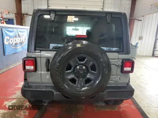 2018 Jeep Wrangler Unlimited Sport with VIN 1C4HJXDN7JW300342, listed as a Copart auction lot 58048065 with 52,791 mi miles and Salvage title. Bid and sale history available at DreamBid. Image 6.