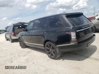 2015 Land Rover Range Rover with VIN SALGW3TF9FA204998, listed as a Copart auction lot 59112515 with 91,655 mi miles and Salvage title. Bid and sale history available at DreamBid. Image 2.