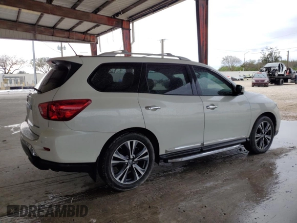 2018 Nissan Pathfinder SV with VIN 5N1DR2MN1JC631828, listed as a Copart auction lot 46715095 with 98,518 mi miles and Clean Title. Bid and sale history available at carsss.com. Image 3.